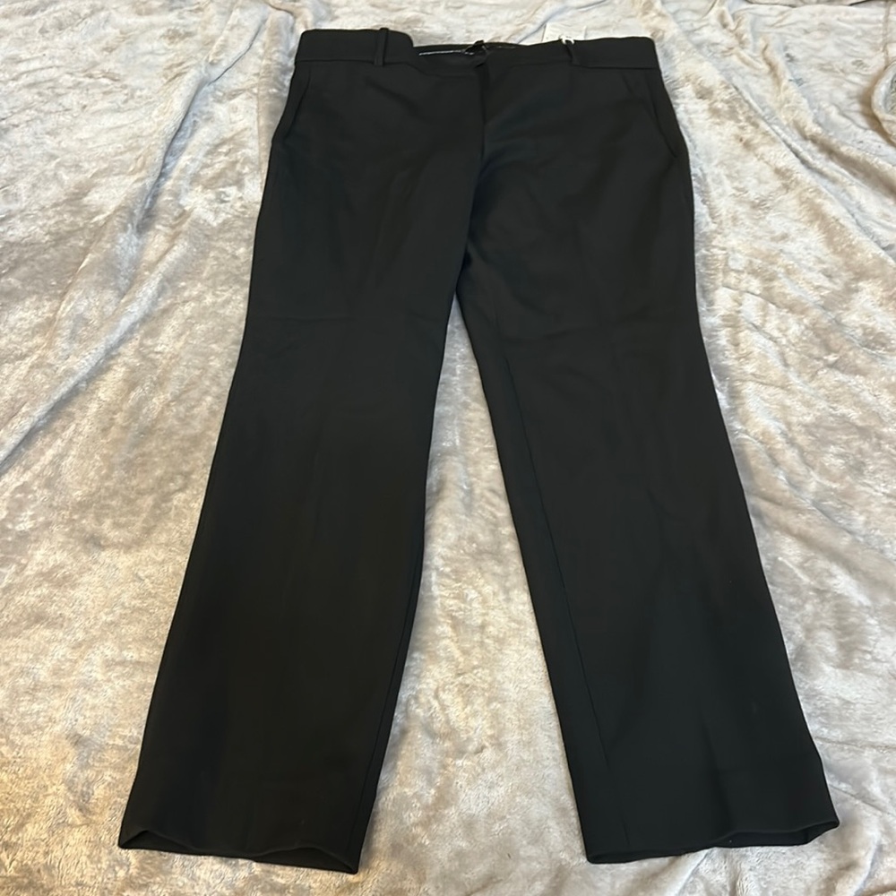 J. Crew Straight Leg Pants in Black